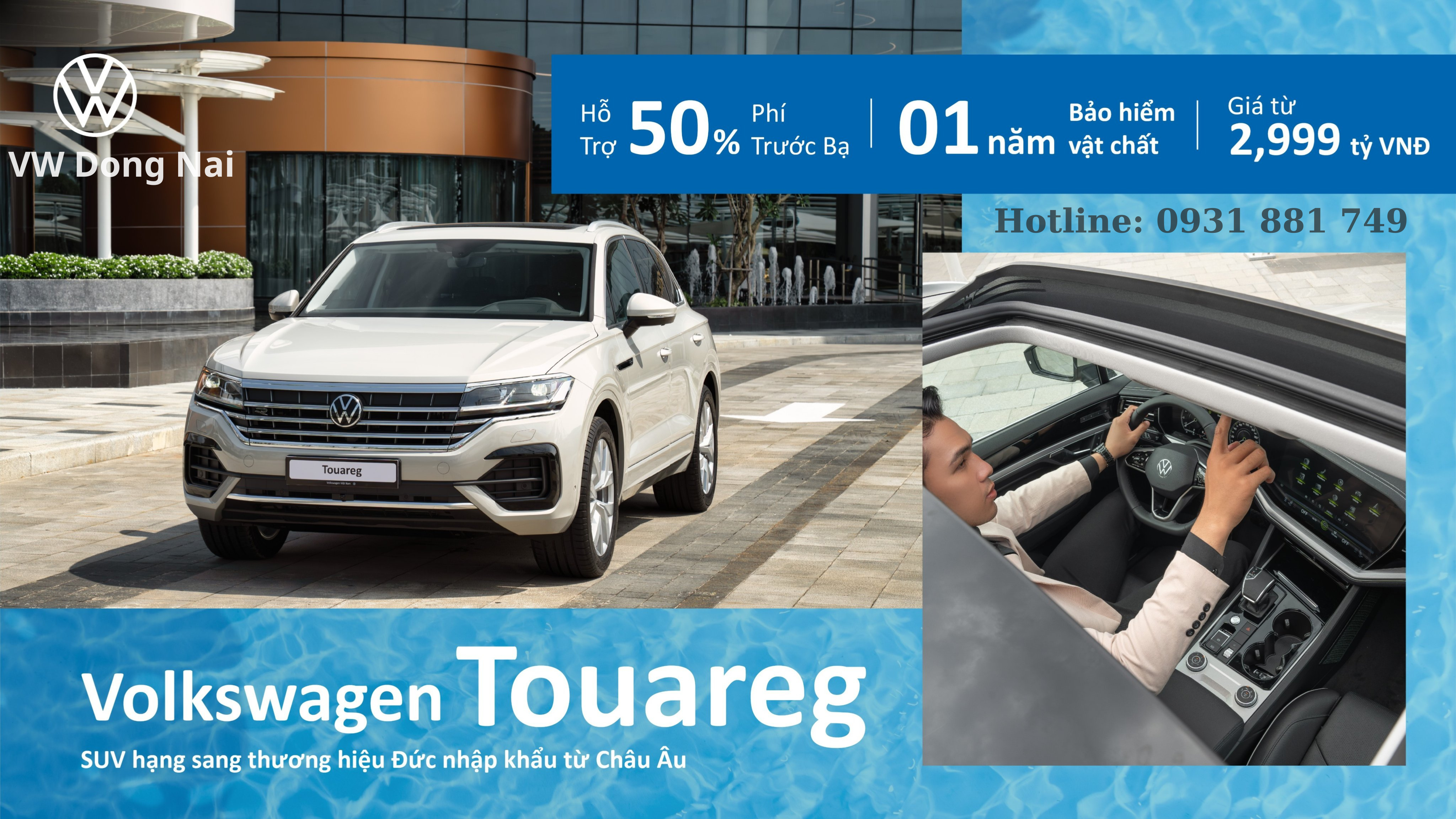 Chương trình khuyến mãi Volkswagen Touareg T8.