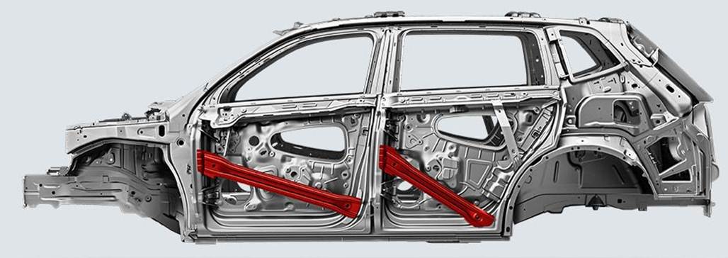 Cấu trúc thân xe Tiguan 2023