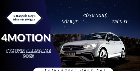 Hệ dẫn động 4 bánh toàn thời gian (4MOTION) trên xe Tiguan Allspace