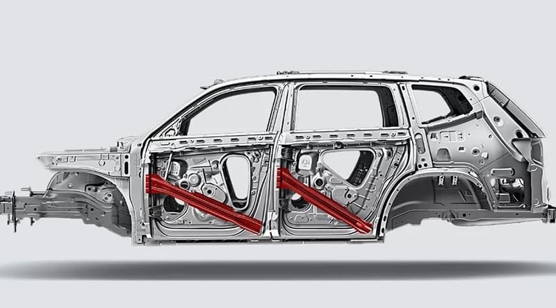 Cấu trúc thân xe Volkswagen cực kì vững chắc